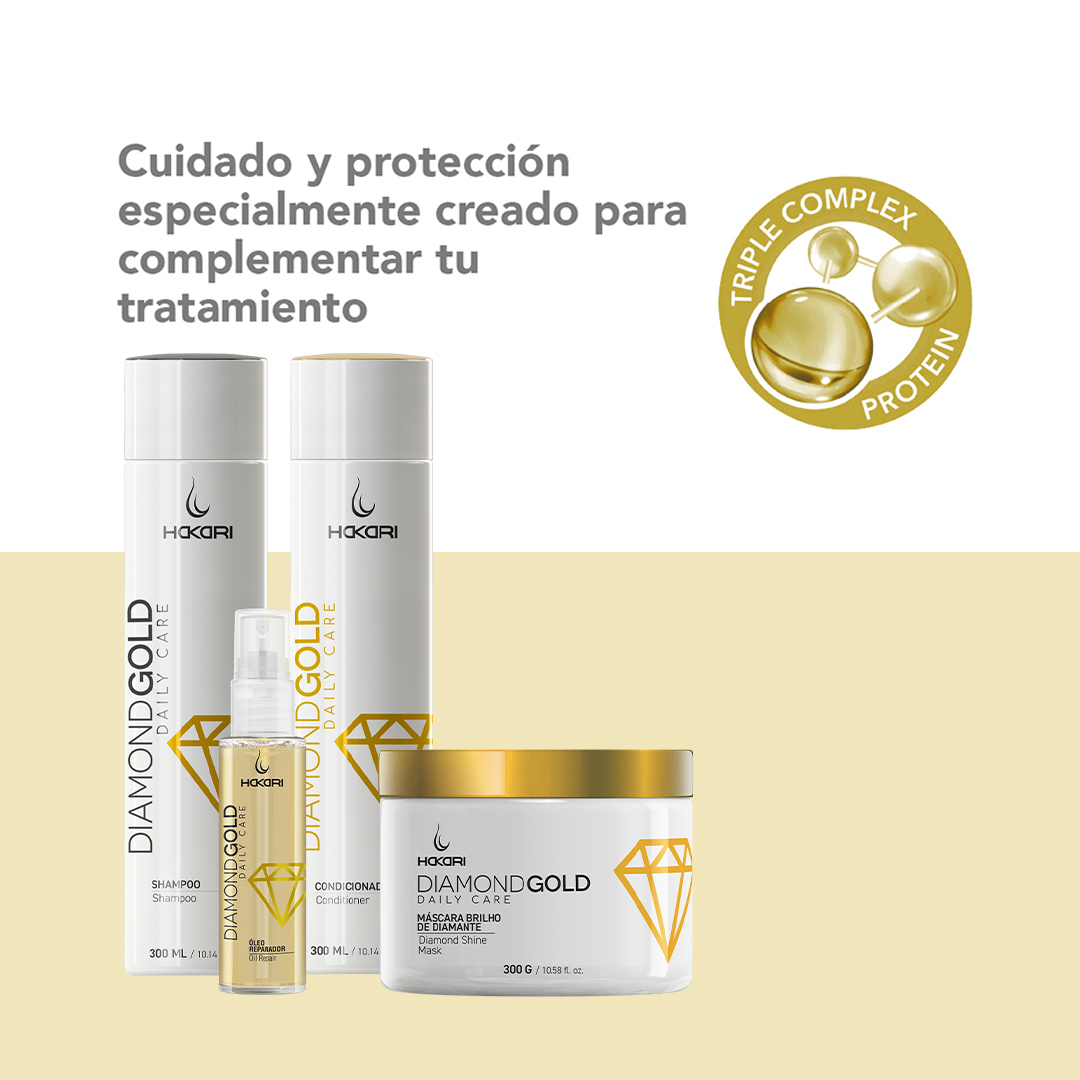 Mascara Diamond Gold Daily Care 500 g - Imagen 3